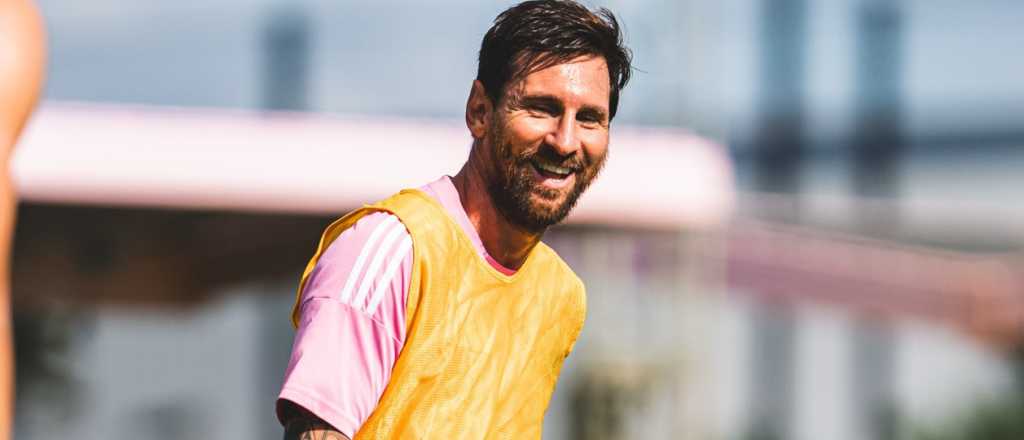 Lionel Messi dio la gran noticia en la práctica del Inter Miami