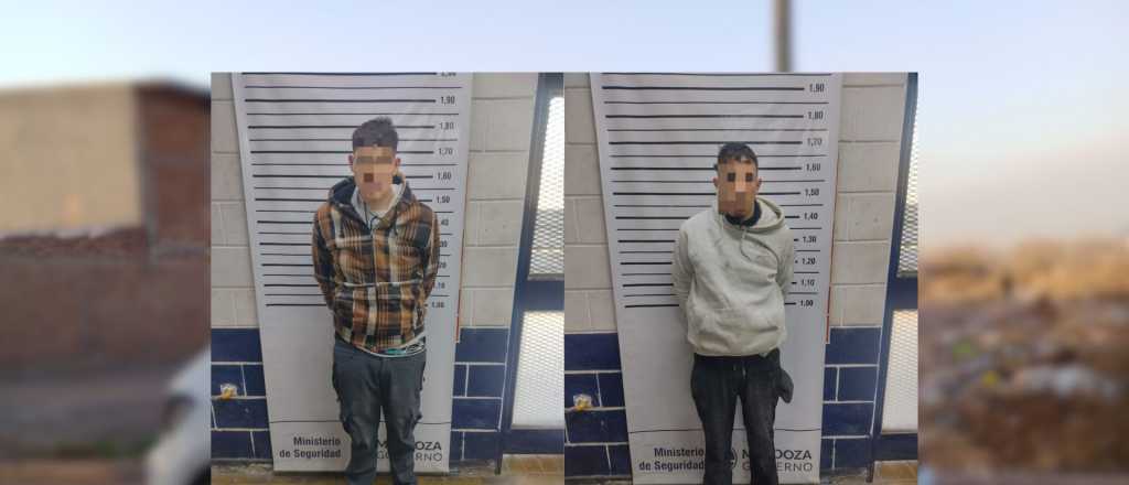 Detuvieron en Guaymallén a dos hermanos que robaron un auto en Las Heras