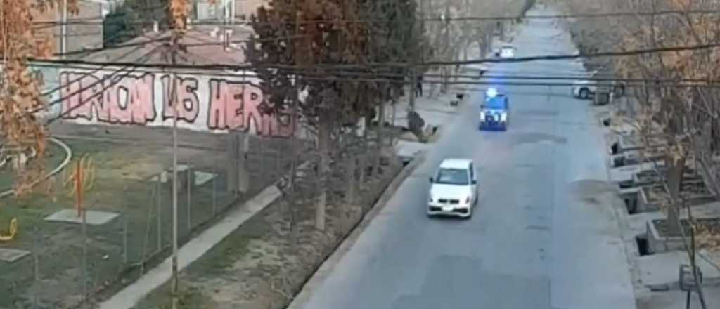 Video: dos detenidos tras una intensa persecución desde Ciudad a Las Heras