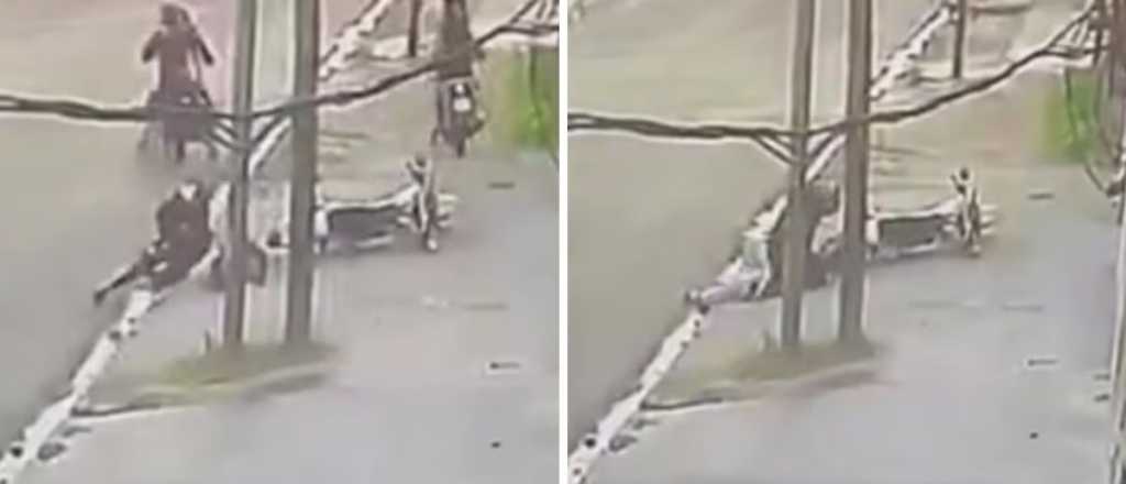 Video: motochorros mataron a una joven que estaba con su hermana policía