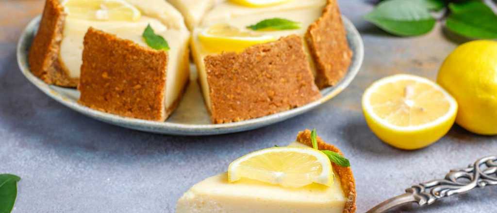 Receta para un postre de limón sin horno listo en minutos