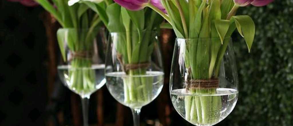 Renovar y reutilizar: cómo convertir copas viejas en decoración única