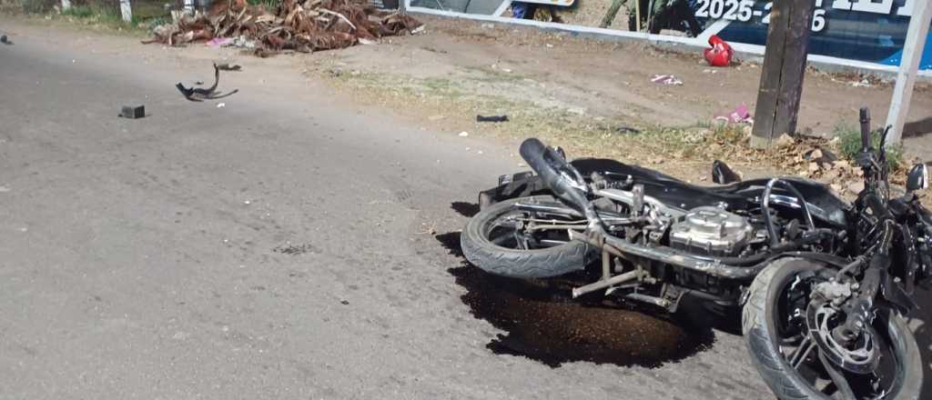 Cayó de su moto y murió en Maipú