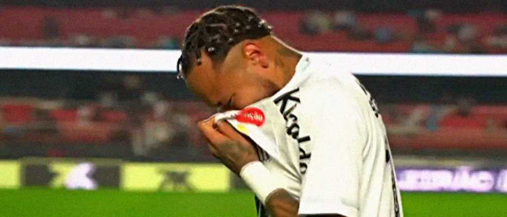 Crisis total en Santos: llanto desconsolado de Neymar y pedido por Sampaoli