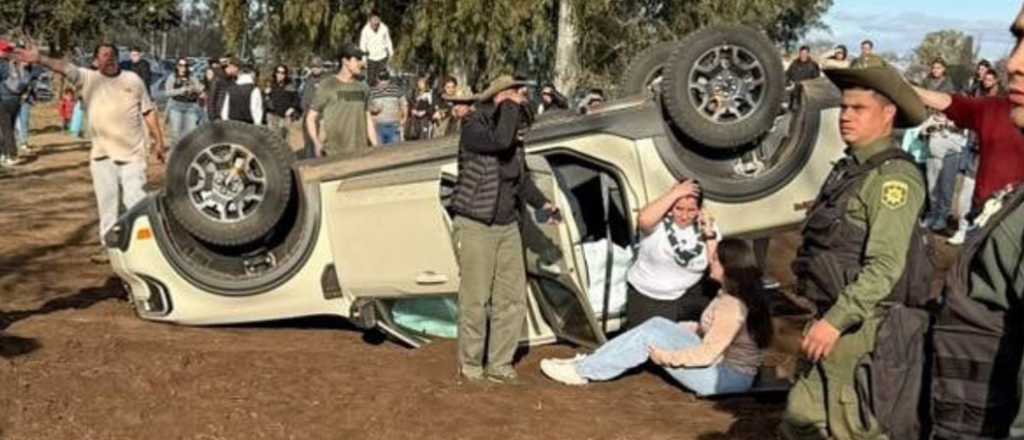 Ford Maverick "patas arriba": el incre&iacute;ble vuelco en una prueba de manejo