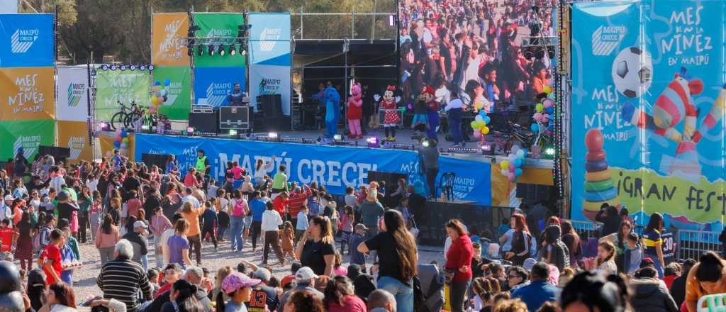 Más de 35 mil personas celebraron el Día del Niño en Maipú