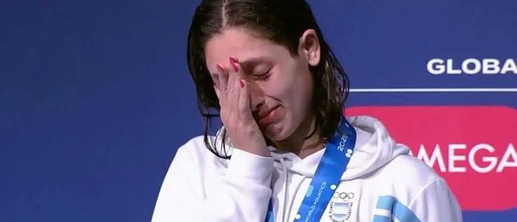 La nadadora argentina de 17 años campeona mundial en 400 metros