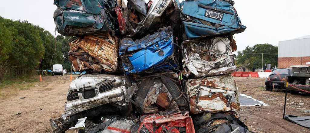 Una Fiat 125 Berlina, un Renault 4 y otras "joyas" que compactará Luján