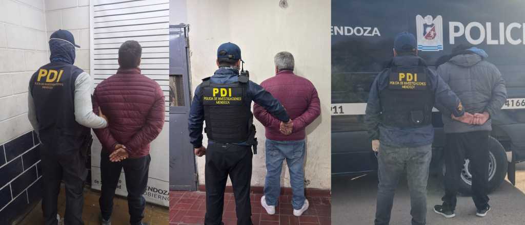 Doce detenidos en el Gran Mendoza por robo de autos y venta de autopartes