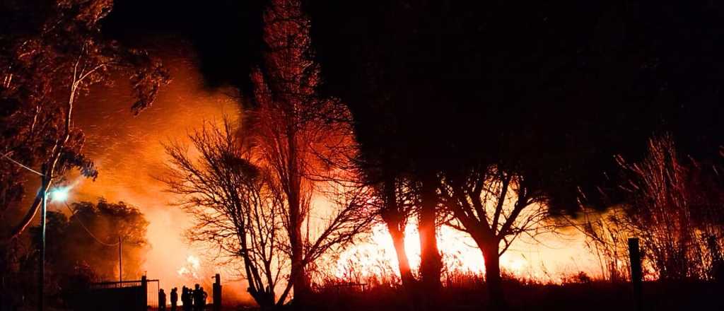 El viento generó más incendios y caída de árboles durante la madrugada