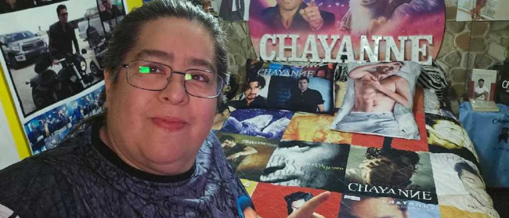 Una fan chilena convirtió su hogar en un santuario de Chayanne