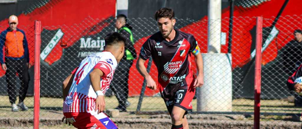 Maipú rescató un empate clave ante Los Andes y sigue en Reducido