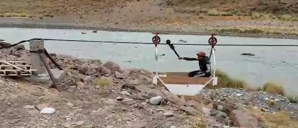 Quieren construir un puente peatonal sobre el río Grande