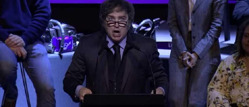 El acto fallido de Milei: "Les estamos afanando los choreos"