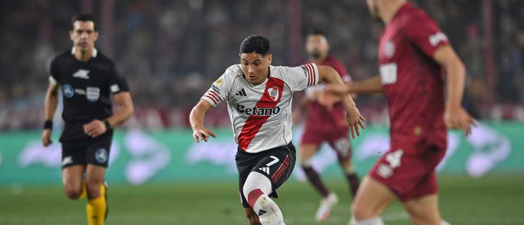 River empat&oacute; 1 a 1 con Lan&uacute;s y es l&iacute;der en solitario