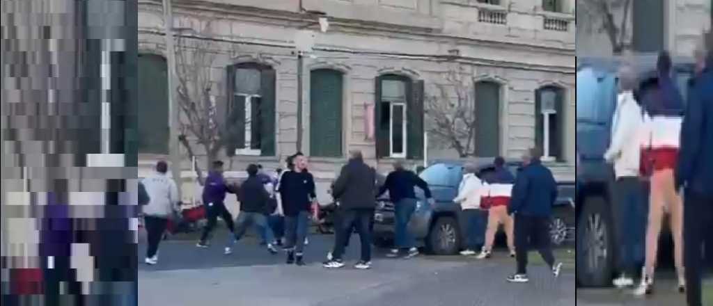 Militantes kirchneristas golpearon a seguidores de Milei 