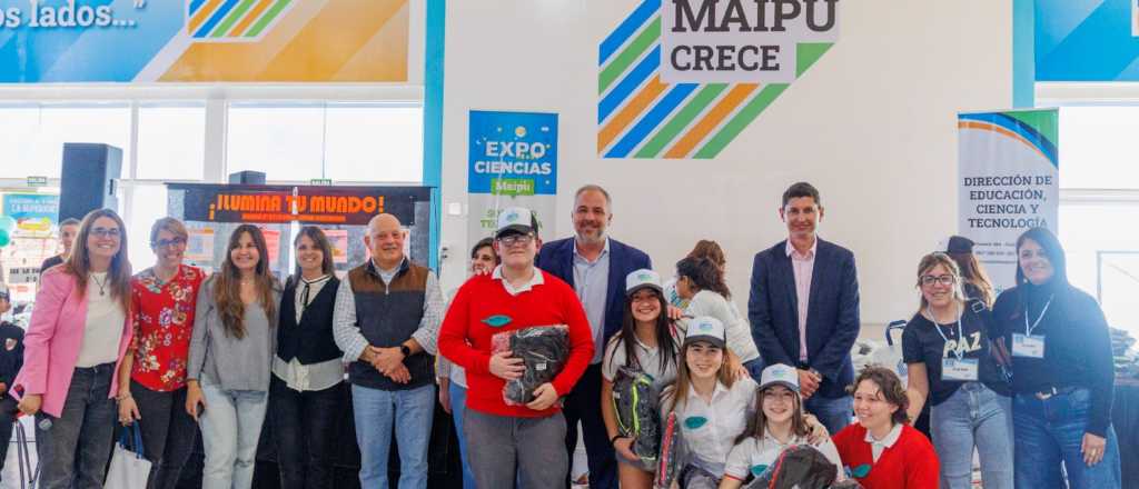 Cientos de jóvenes fueron protagonistas en la Expo Ciencias de Maipú
