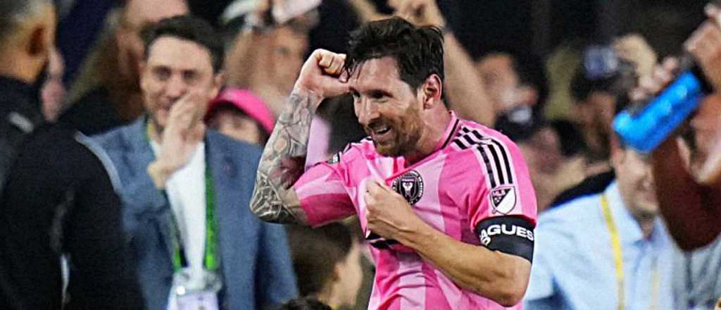 Messi volvió con todo, marcó un doblete y metió a Inter en la final