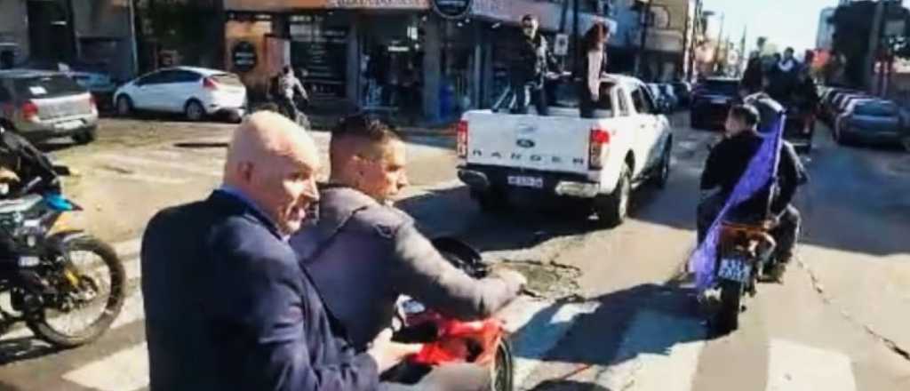 Espert y su escape en moto: "No es una huida, se me venían los orcos"