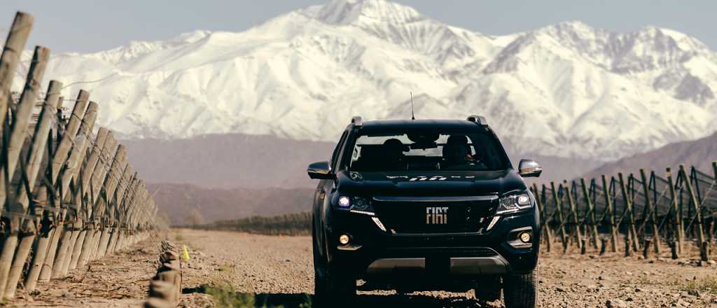 La nueva Fiat Titano se puso a prueba 4x4 en una bodega de Mendoza