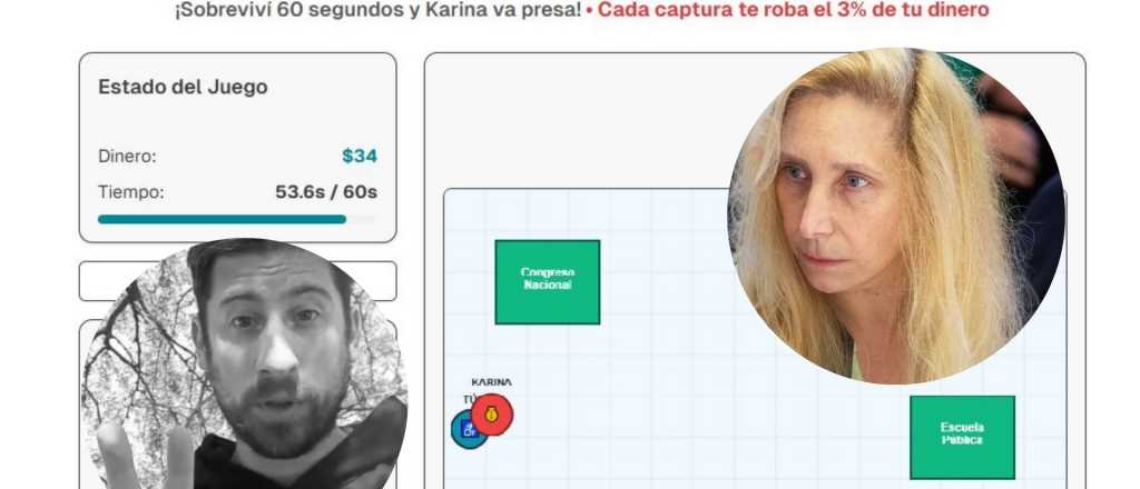 Un mendocino aprovechó el escándalo de las coimas y creó un videojuego