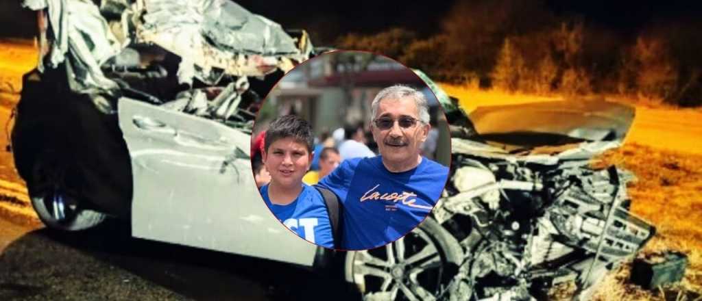 Abuelo y su nieto volvían de ver a River en el Malvinas y murieron en la ruta