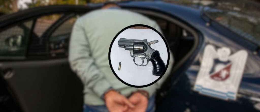 Disparaban al aire y fueron detenidos en Las Heras