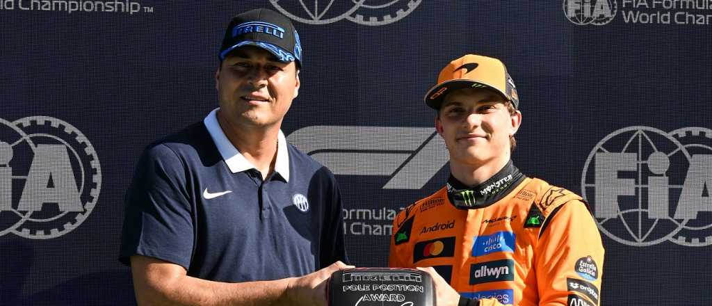 Video: un exgoleador argentino premió a Piastri por su pole en Países Bajos