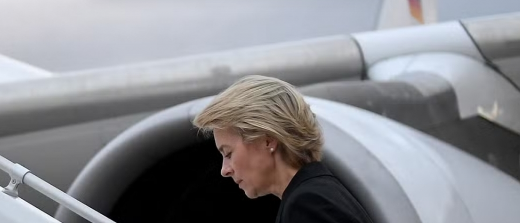 El avión de Von Der Leyen se quedó sin GPS y acusan a Putin