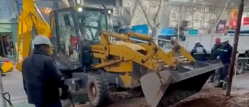 Taparon un pozo en el centro y se espera por la reactivación de la ciclovía