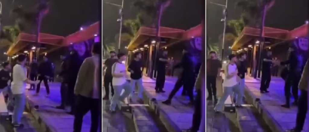 Video: salvaje pelea entre jóvenes y patovicas de un boliche de Bahía Blanca