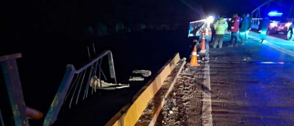 Paso a Chile cerrado por el accidente del camión