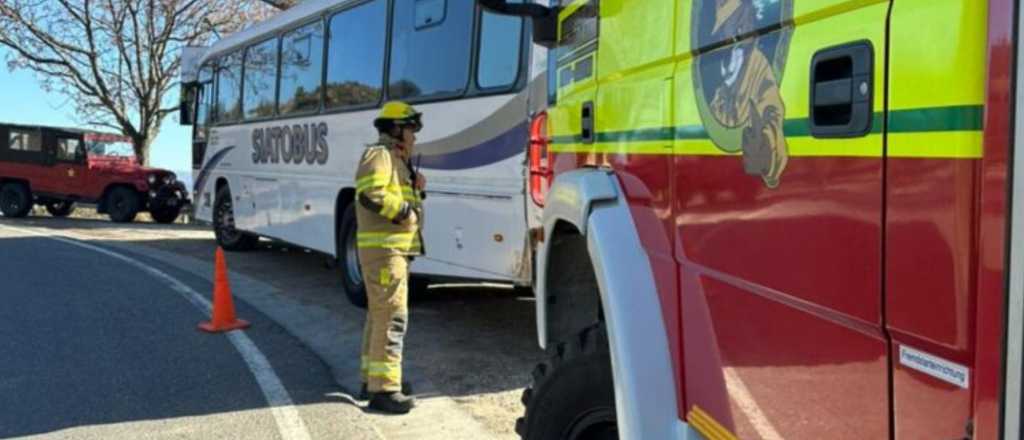 Un camionero mendocino chocó a un colectivo en Córdoba