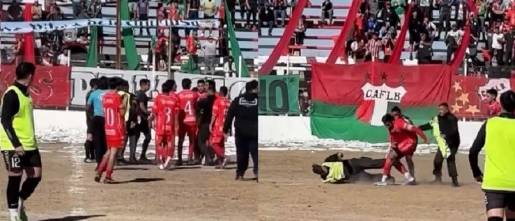 Video: expulsión y pelea al ritmo de Rocky en Rodeo vs Beltrán por la Liga