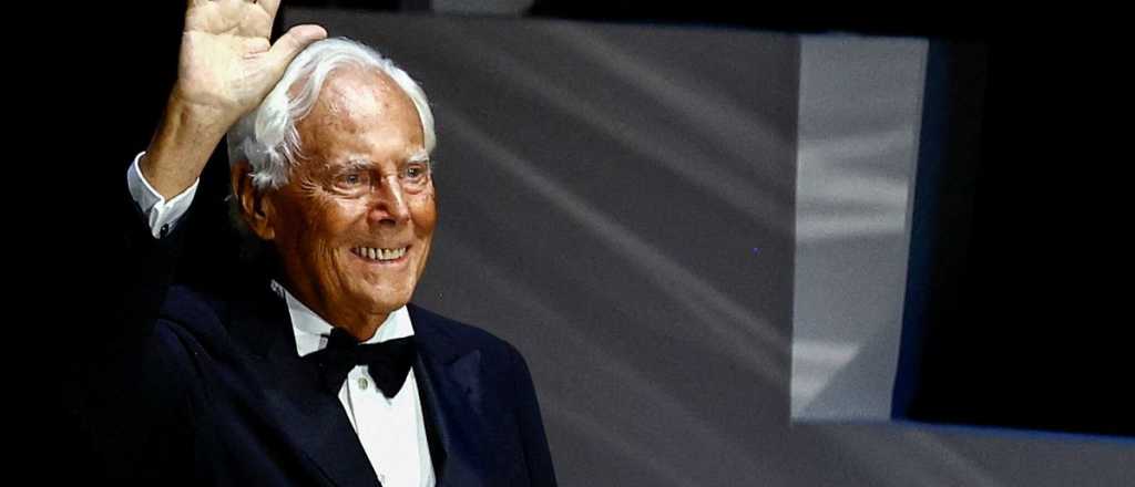 Murió Giorgio Armani, ícono del diseño de indumentaria