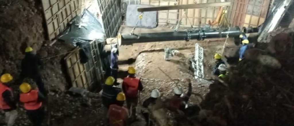 Corte de agua en Mendoza: cómo vienen los arreglos y qué zonas afecta