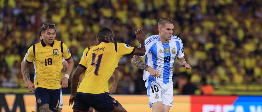 Argentina perdió 1 a 0 con Ecuador en el cierre de las Eliminatorias