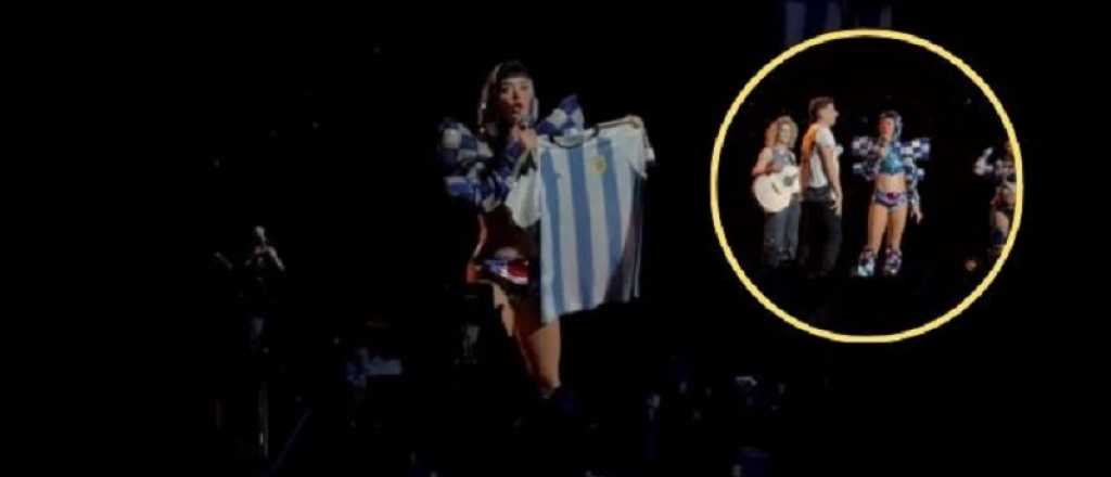 Katy Perry subió a un mendocino al escenario durante su show en Buenos Aires