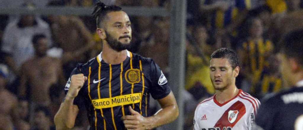El delantero mendocino Marcelo Larrondo regres&oacute; a River 