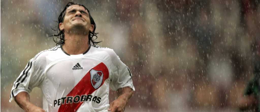 El Burrito Ortega se tatuó una frase sobre su amor por River