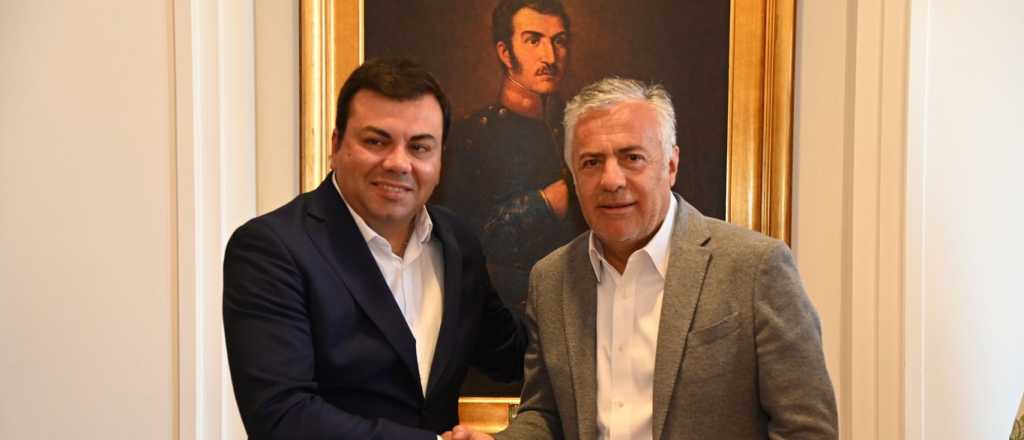 Lo Presti y Cornejo firmaron la ejecución de 4 obras clave en Las Heras