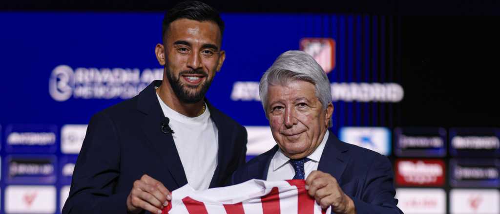 Nico Gonz&aacute;lez fue presentado en el Atleti y el Cholo tom&oacute; una decisi&oacute;n