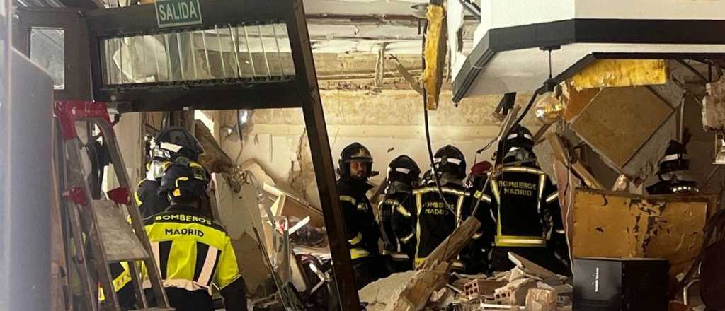 Una explosión en un bar de Madrid dejó 25 heridos