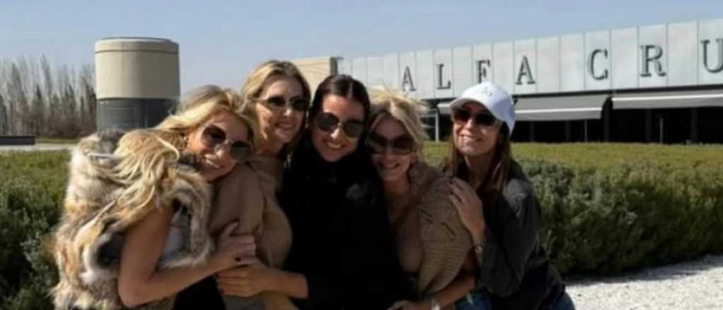 Yanina y Diego Latorre visitaron Mendoza