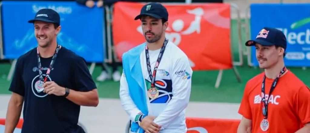 José "Maligno" Torres se consagró campeón de BMX en el Panamericano