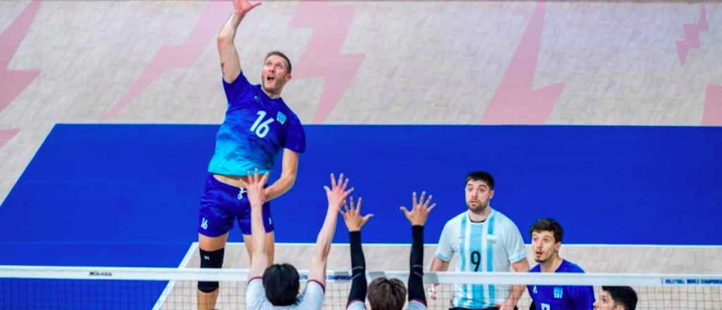 Buen triunfo de Argentina ante Corea en el Mundial de Vóley