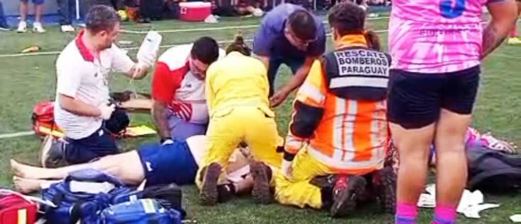 Video: un rugbier argentino muri&oacute; en pleno partido