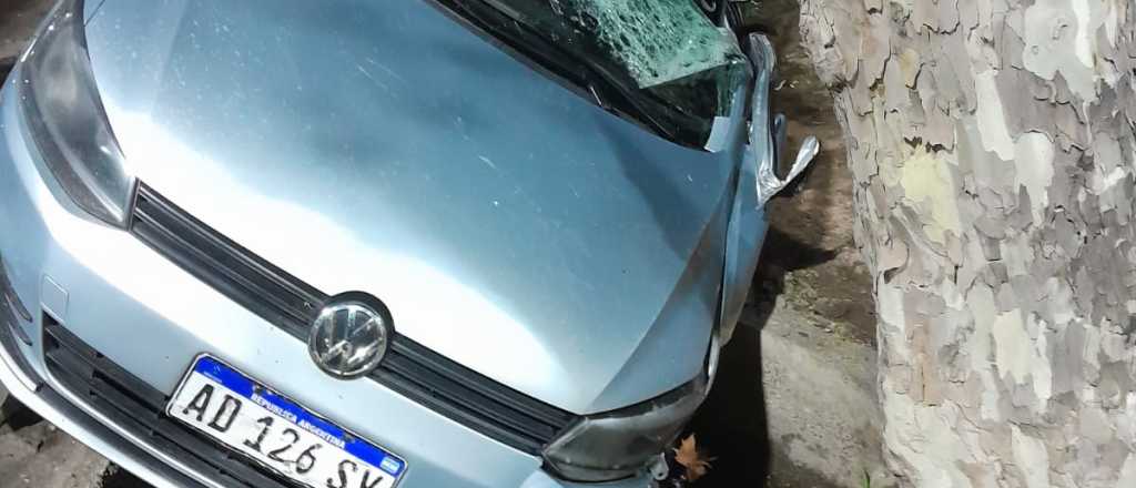 Murió un día después de caer con su auto a una acequia en Maipú