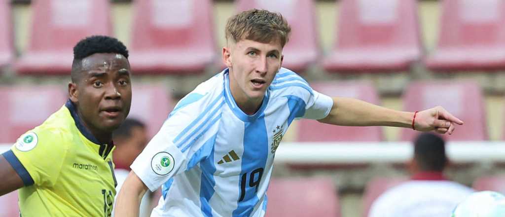 Santino Andino, convocado para jugar el Mundial con Argentina