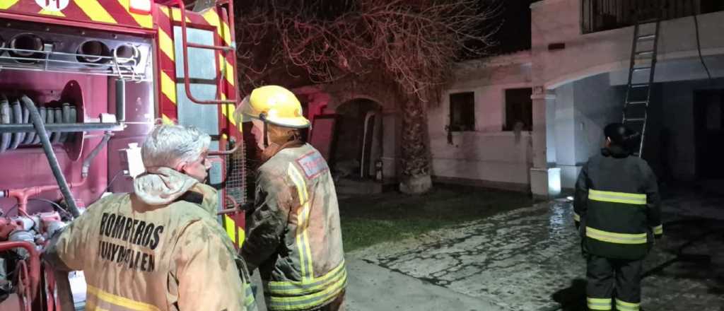 Un desperfecto en un televisor ocasionó un incendio en Guaymallén